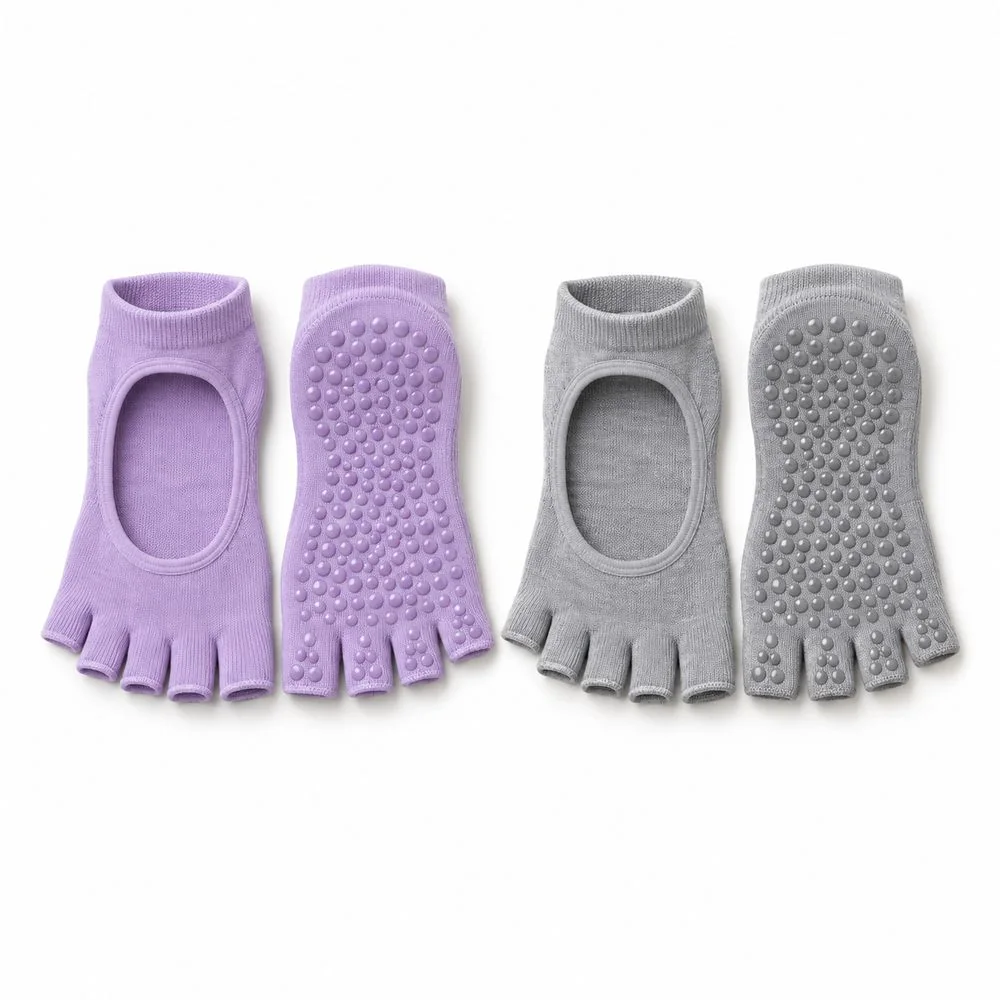 Tất yoga chống trượt (2 đôi)
